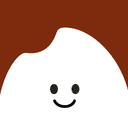 Zimo app icon — a friendly ink-blob mascot